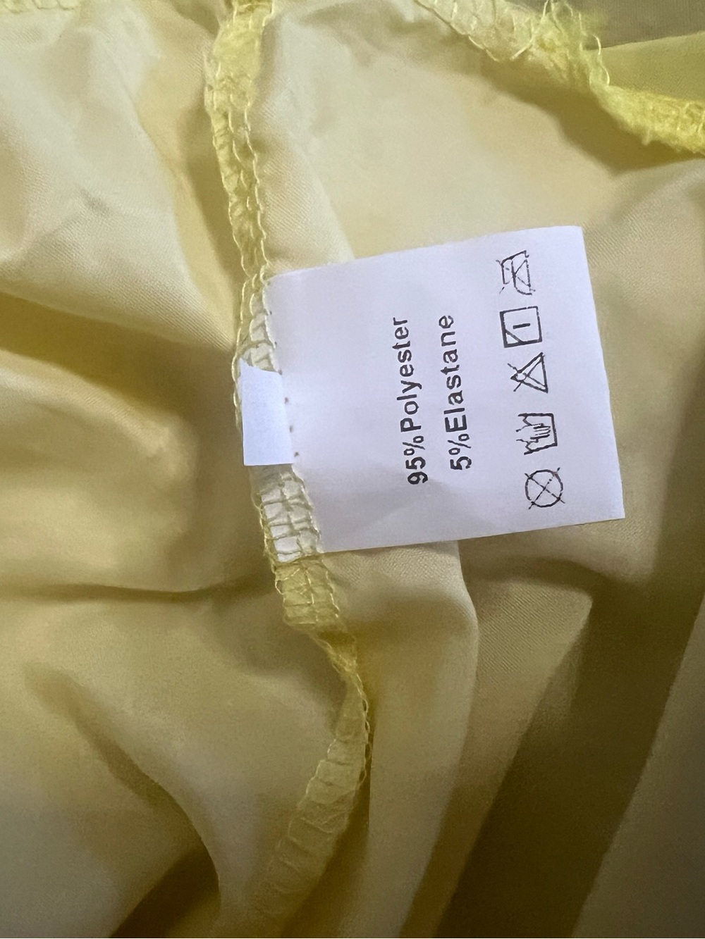 Sunny Yellow Ruffled Mini Dress - Picture 11 of 11